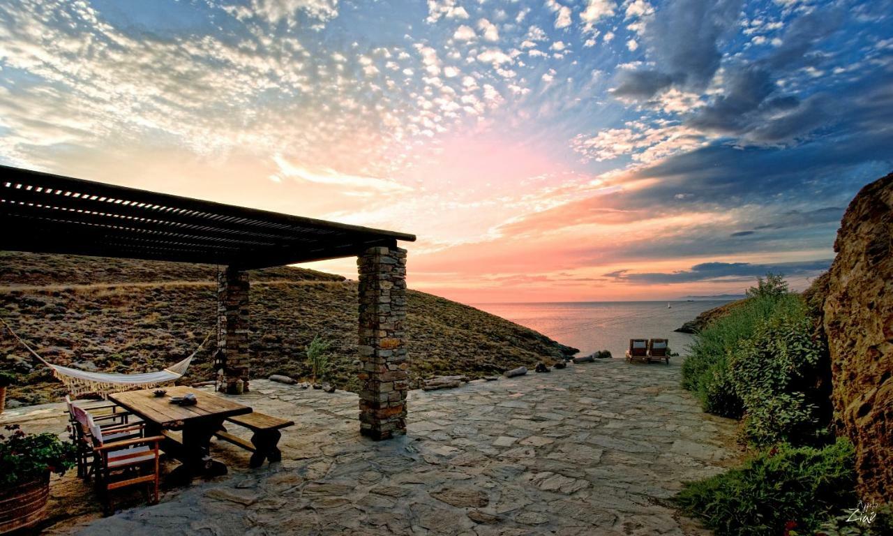 Amelia Beachfront Villa Korissia  Exteriör bild