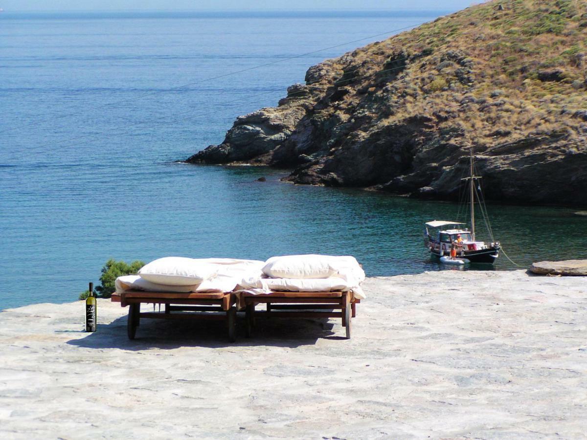 Amelia Beachfront Villa Korissia  Exteriör bild